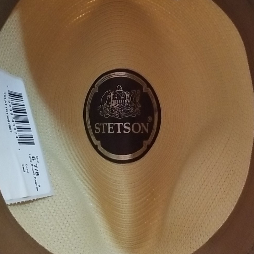 STETSON  STRAW HAT